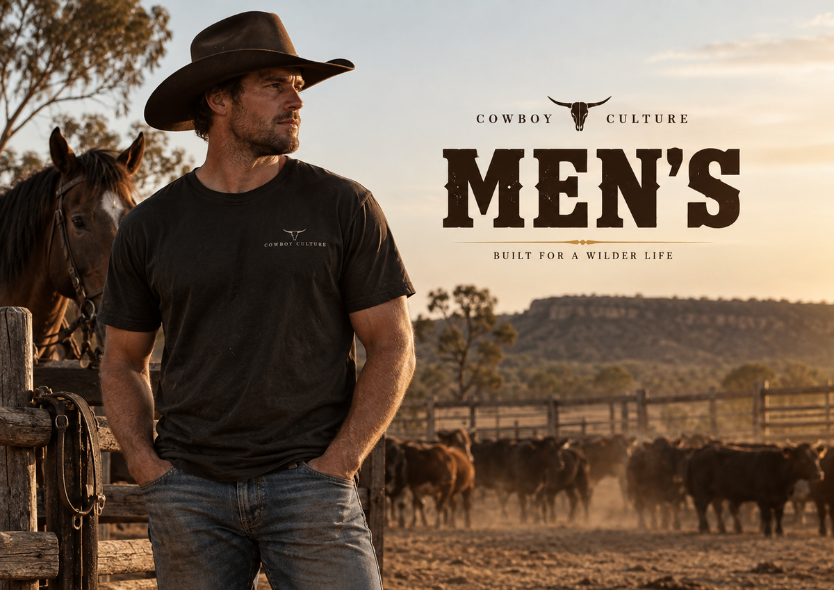 Cowboy Culture men's western clothing collection