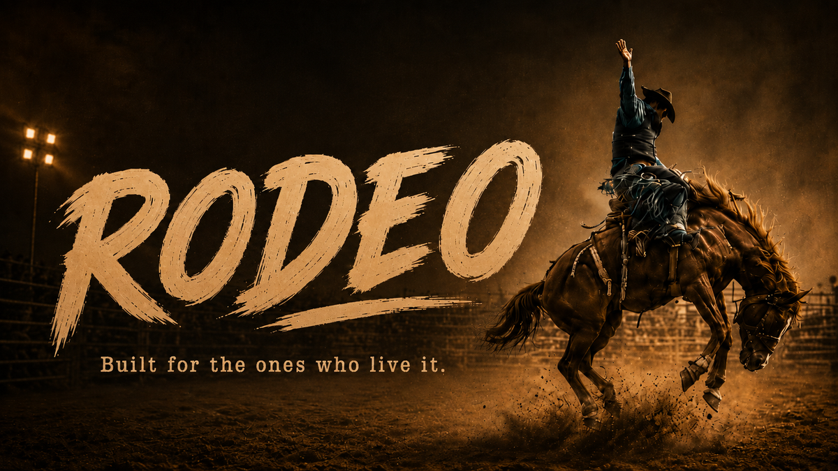 Cowboy Culture Rodeo collection banner