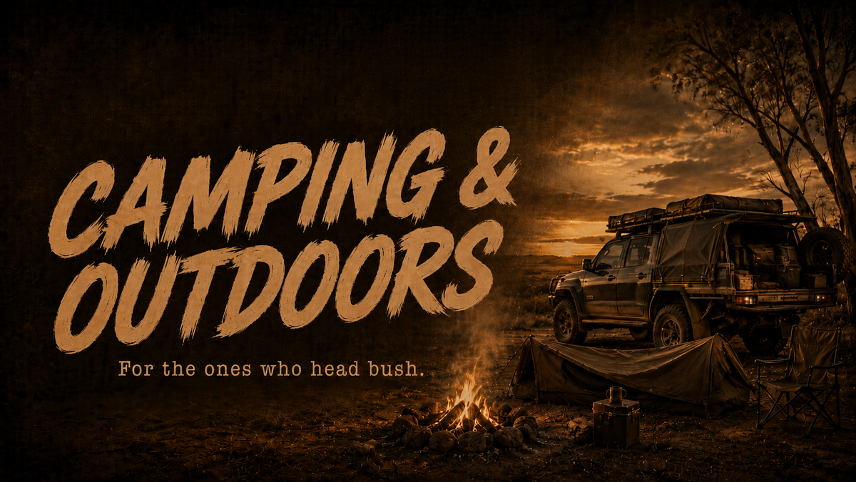 Cowboy Culture Camping and Outdoors collection banner