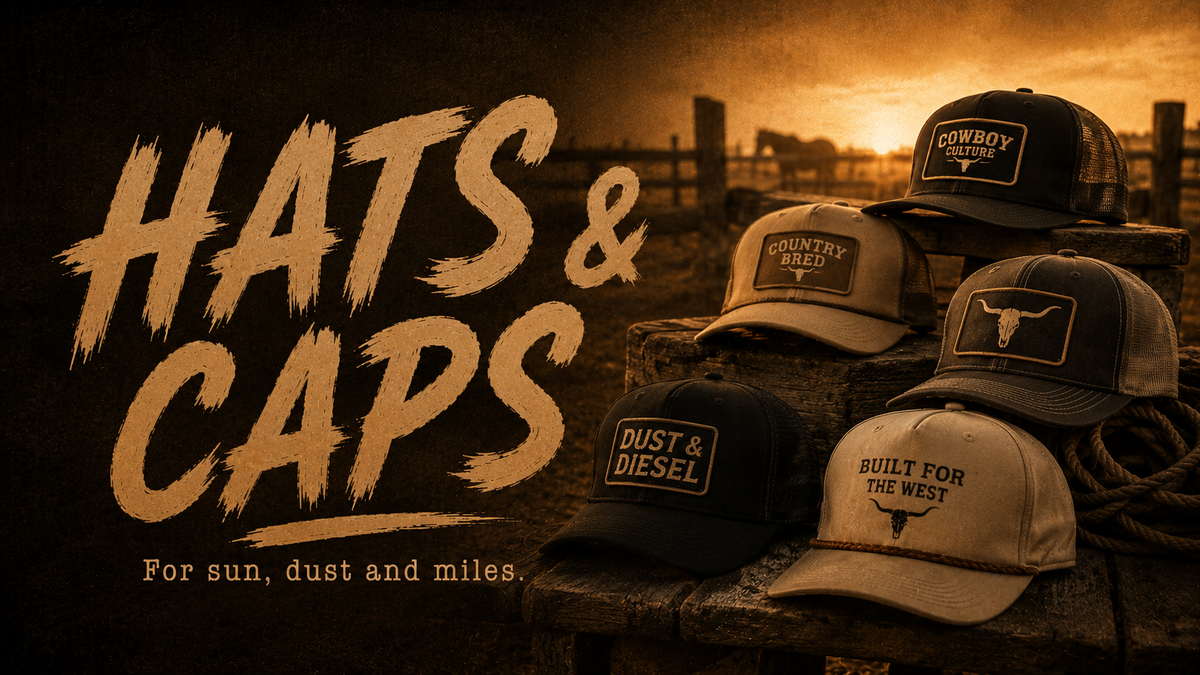 Cowboy Culture hats and caps collection banner
