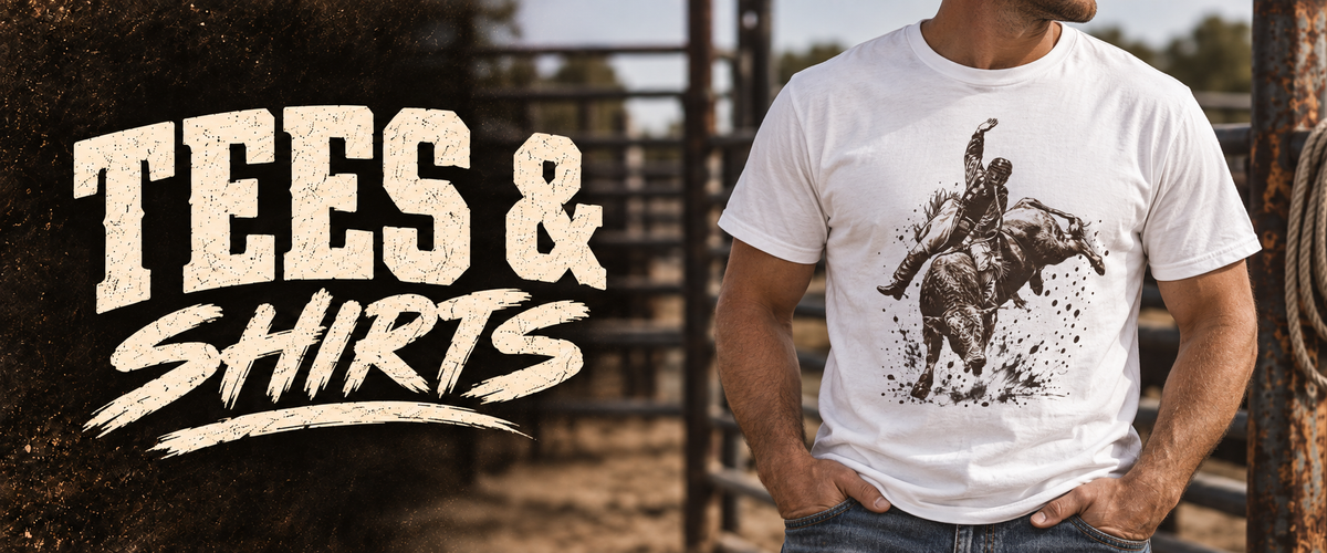 Cowboy Culture tees and shirts collection banner