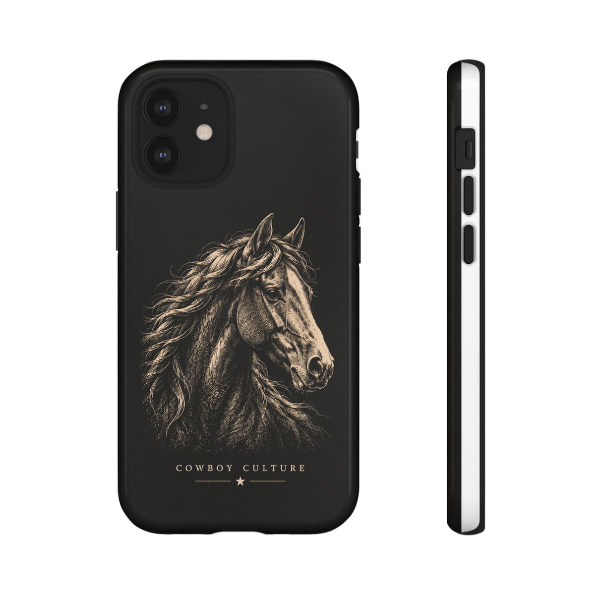 Cowboy Culture Horse Tough Phone Case — iPhone 12 Mini / Glossy