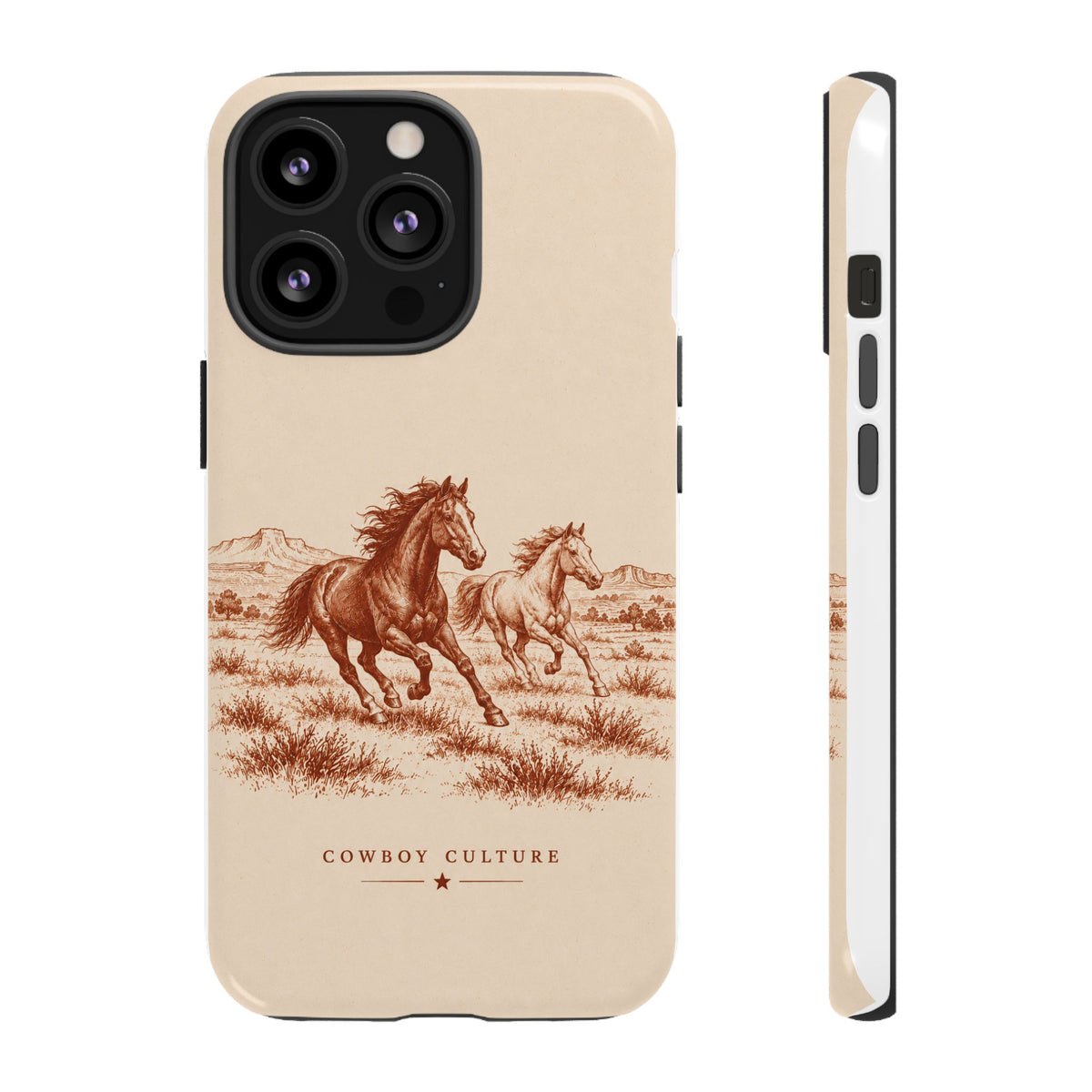 Cowboy Culture Horse Phone Case — iPhone 13 Pro / Glossy