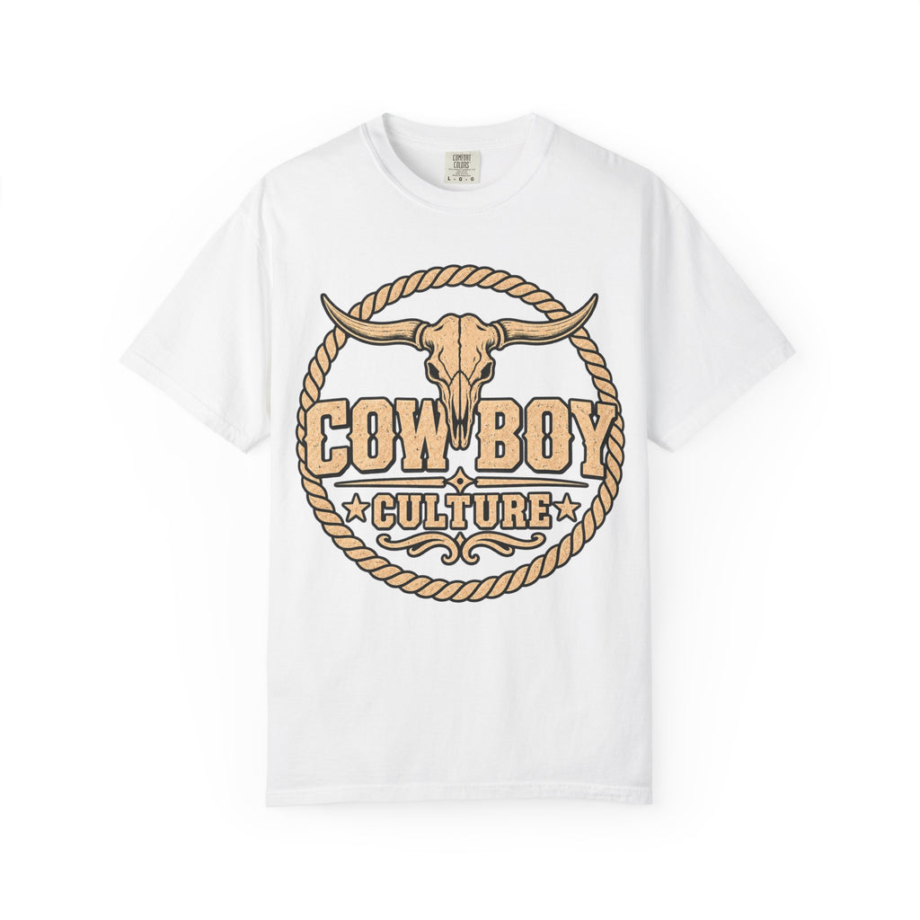 Cowboy Culture Rope Skull Tee western T-shirt