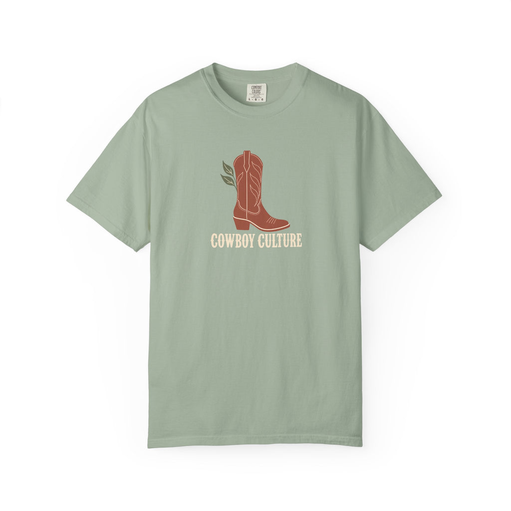 Western boot heavyweight tee by Cowboy Culture