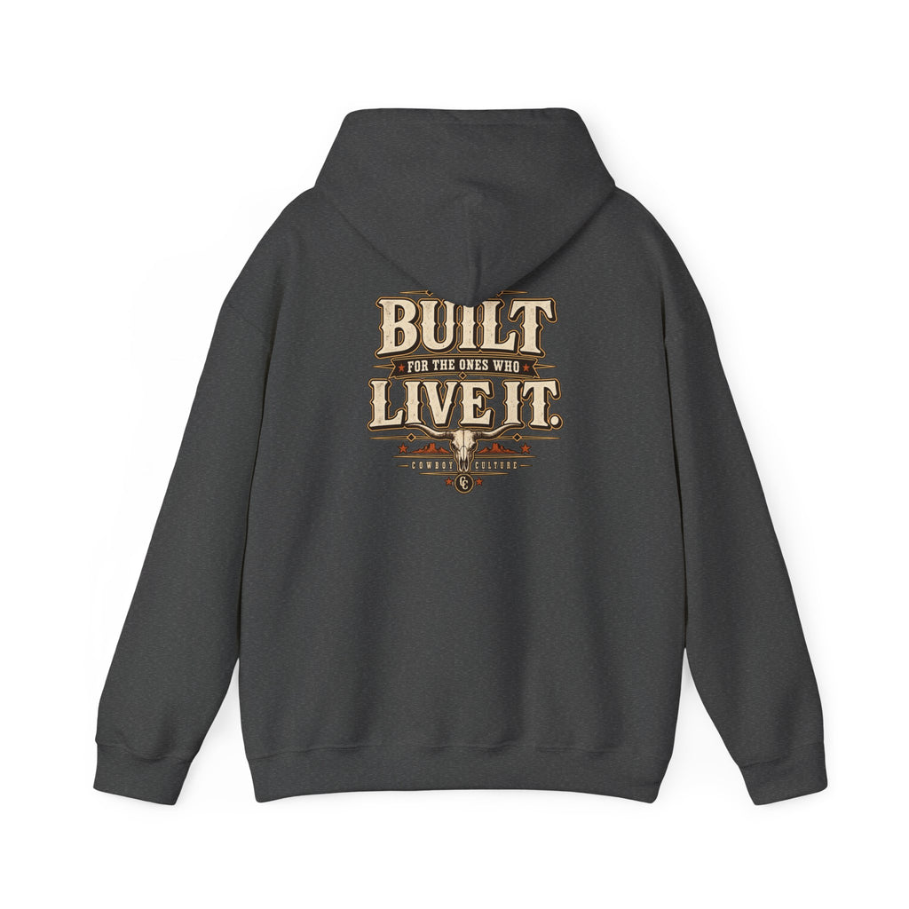 Cowboy Culture Classic western hoodie — detail view