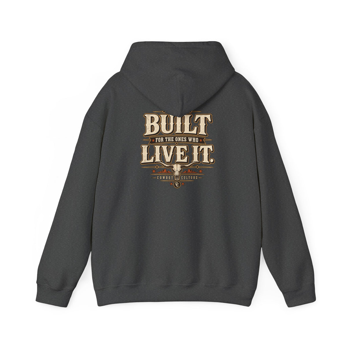 Cowboy Culture Classic western hoodie — detail view