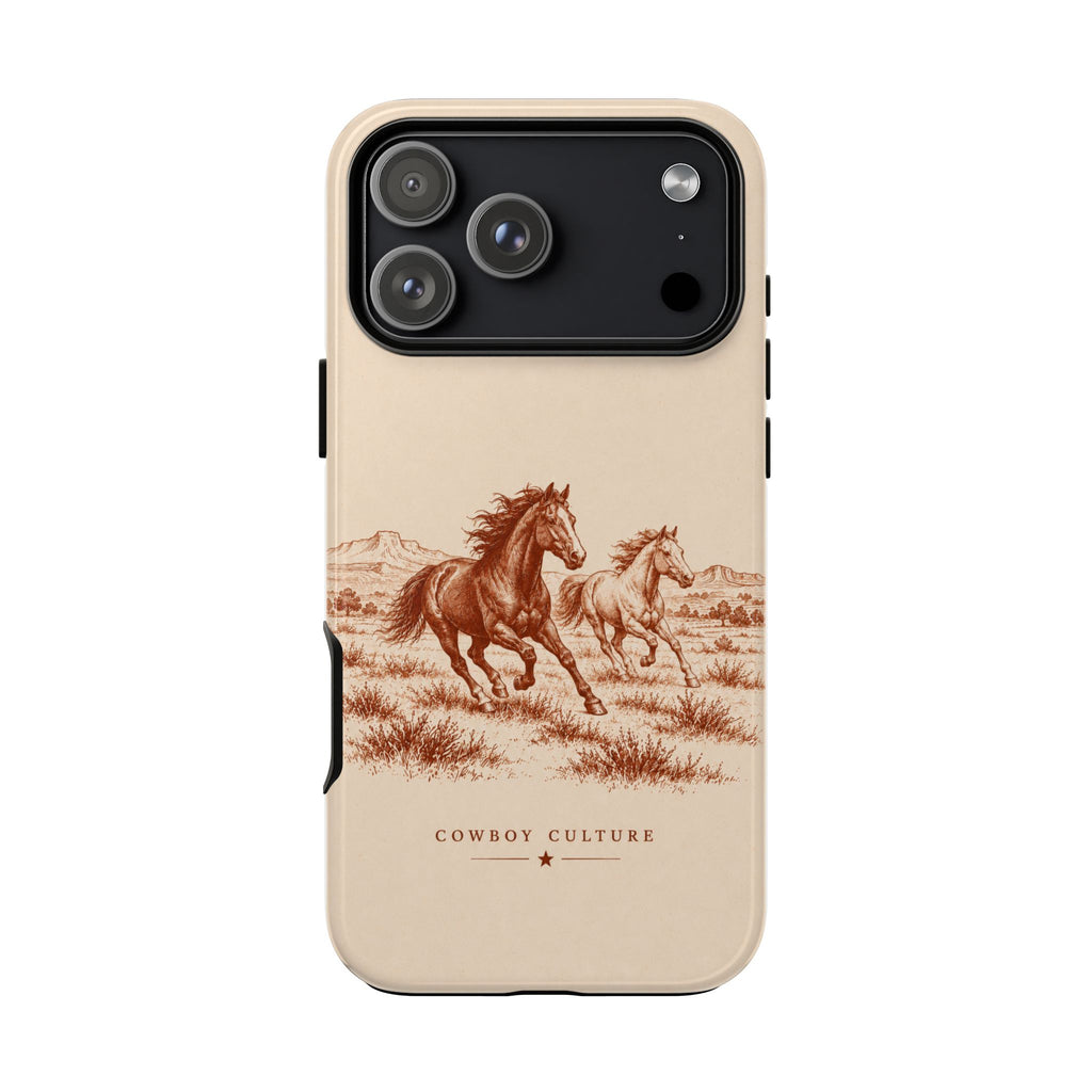 Cowboy Culture Horse Phone Case — iPhone 17 Pro Max / Glossy