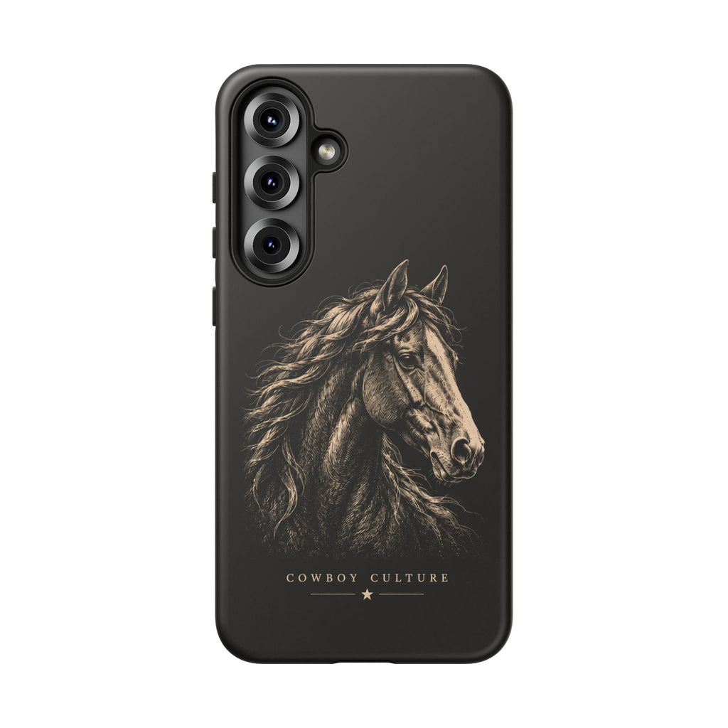 Cowboy Culture Horse Tough Phone Case — Samsung Galaxy S25 Plus / Matte