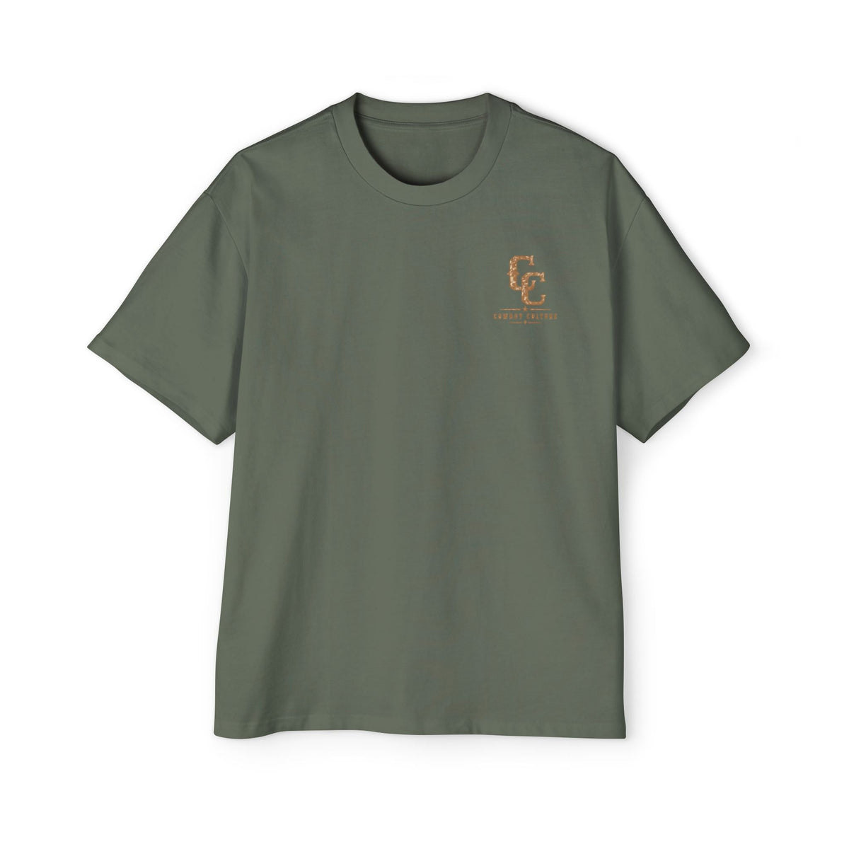 Cowboy Culture See You Out Bush country camping tee — apparel mockup