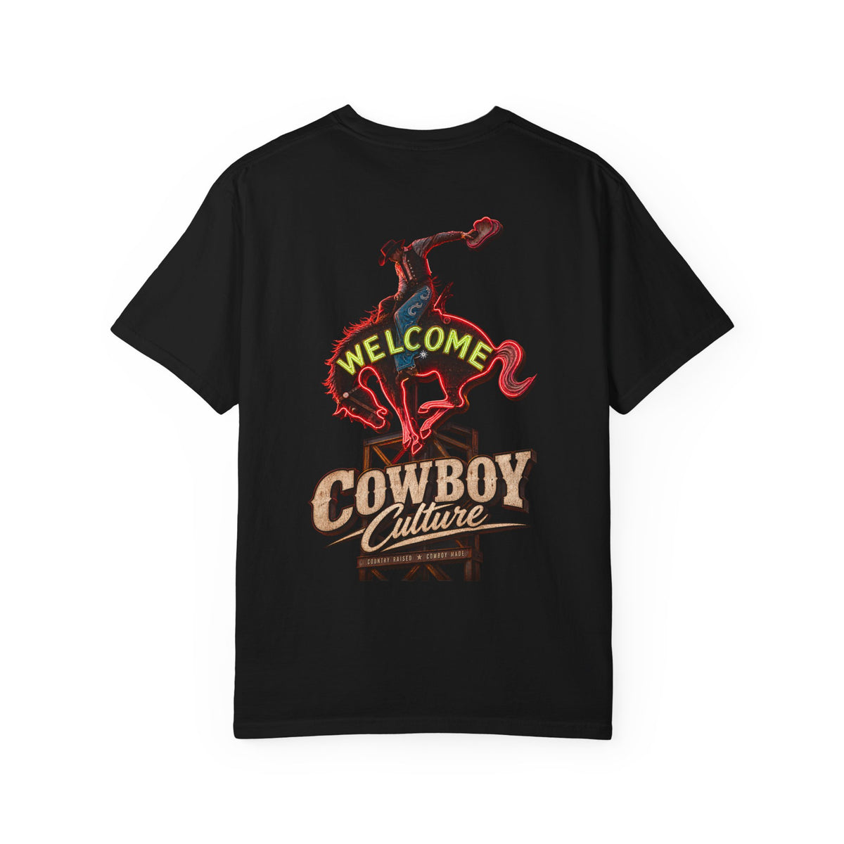 Welcome to Cowboy Culture Tee — product view 2