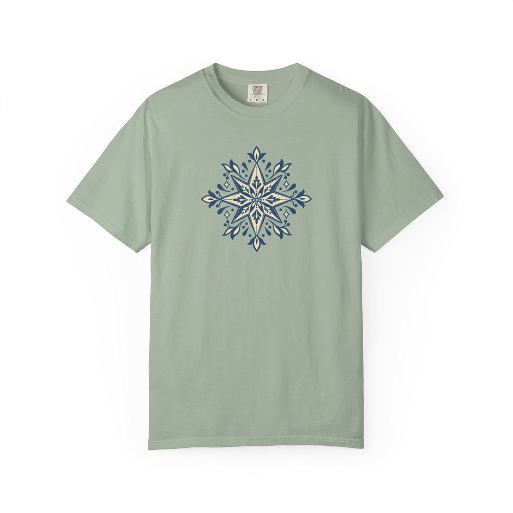 Women's boho western star tee product view