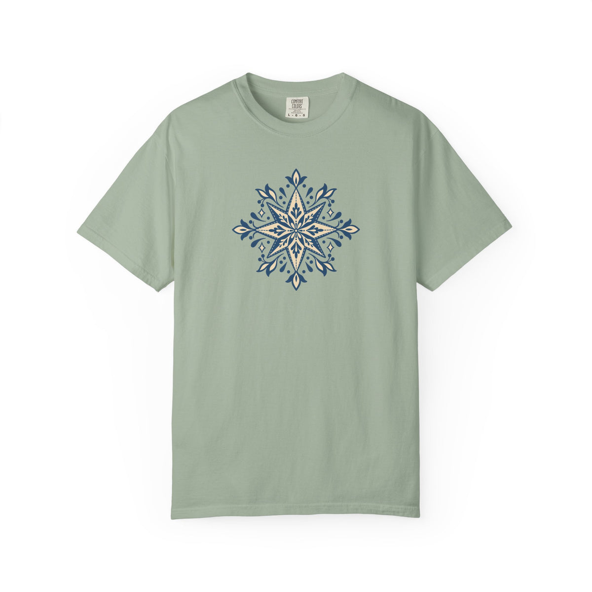 Women's boho western star tee product view