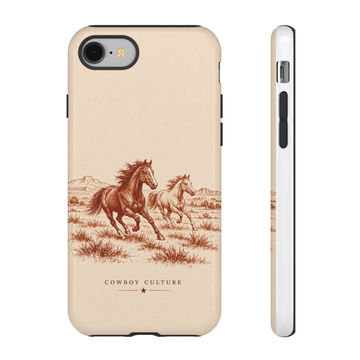 Cowboy Culture Horse Phone Case — iPhone 8 / Glossy