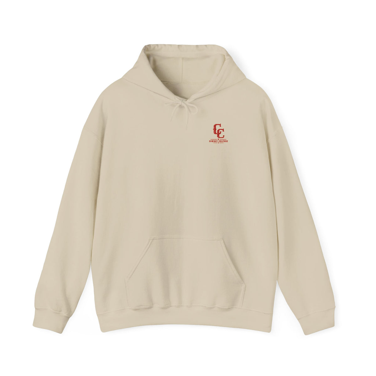 Vintage Rodeo Badge Hoodie — Cowboy Culture product view