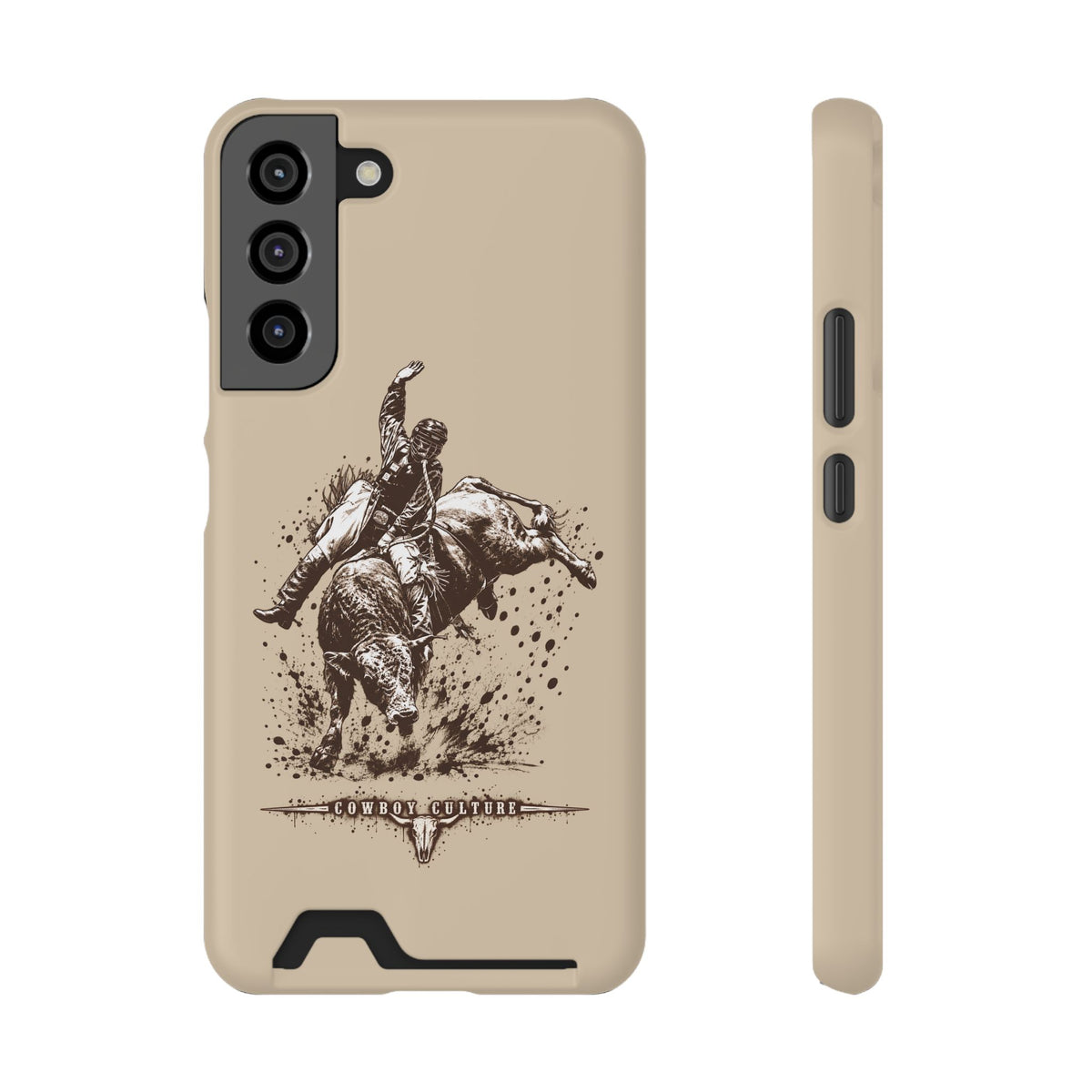 Bull Riding Tough Phone Case — Additional Models — Samsung Galaxy S22 Plus / Matte
