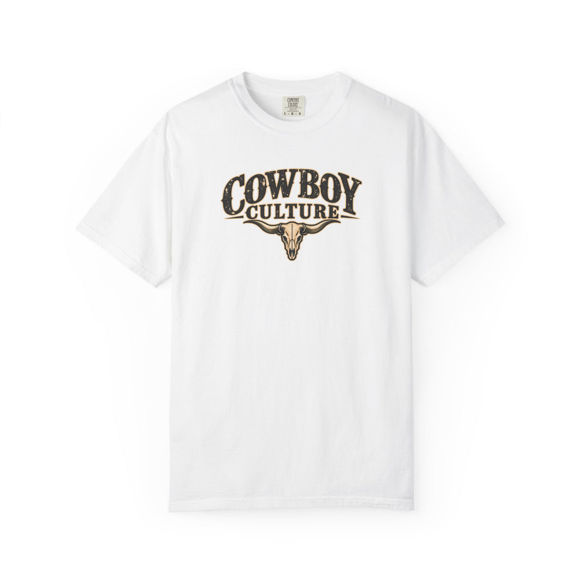Cowboy Culture Steer Skull Tee western graphic