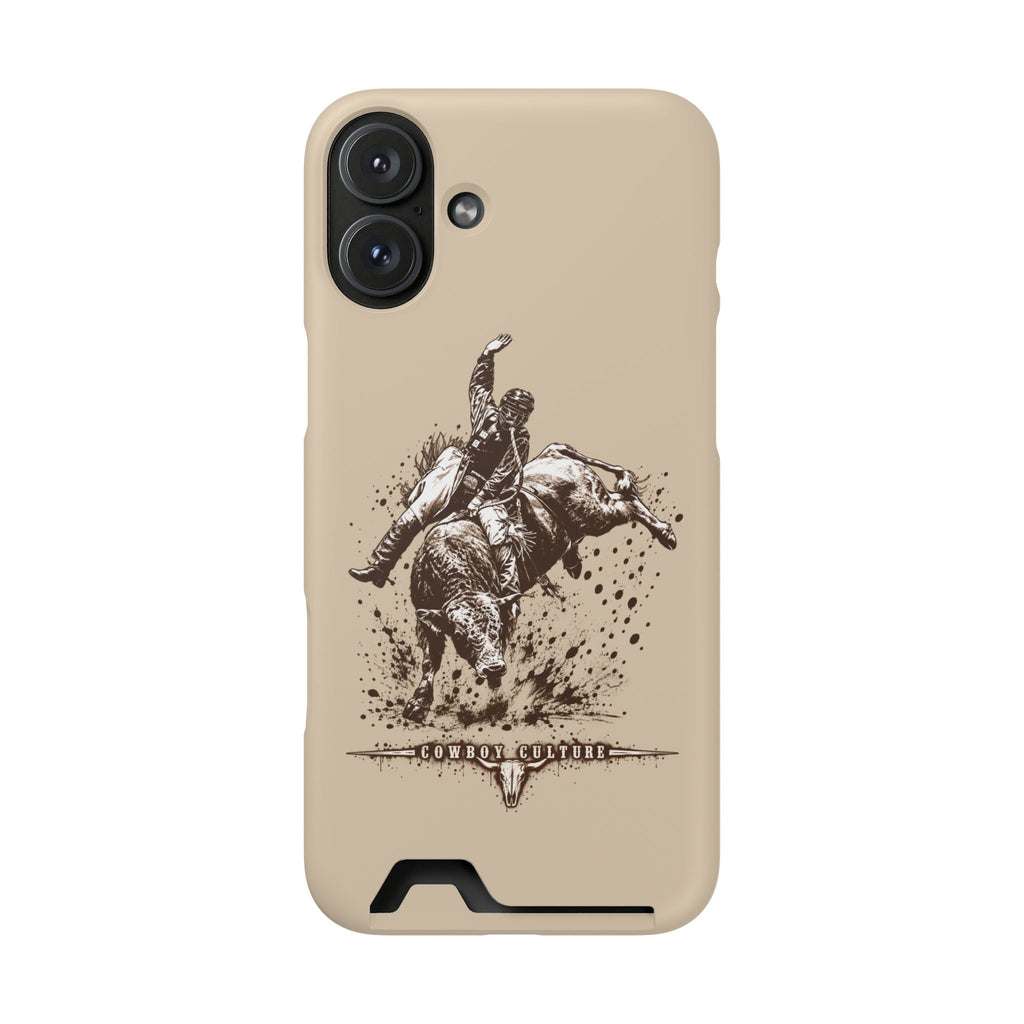 Bull Riding Tough Phone Case — Additional Models — iPhone 16 Plus / Matte