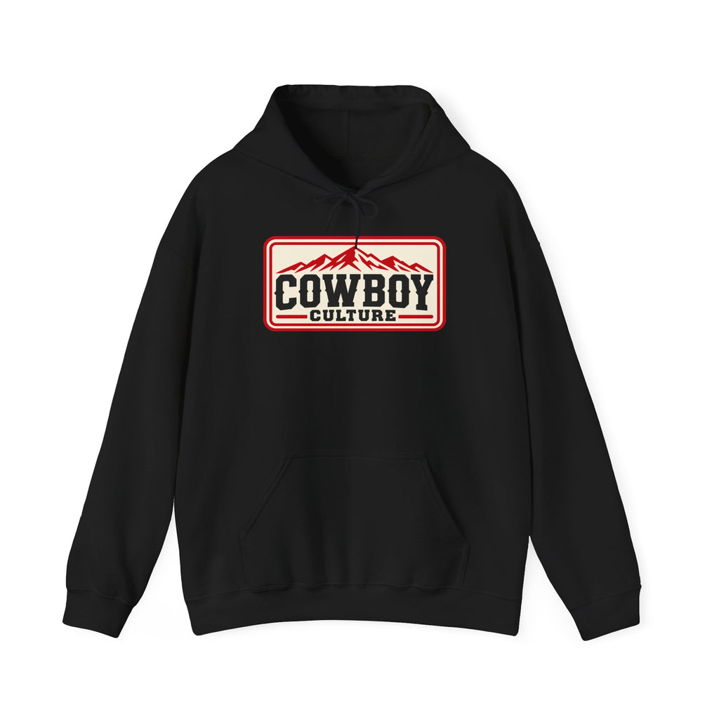 Mountain Badge Hoodie — Cowboy Culture product view