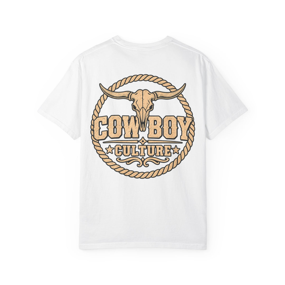 Cowboy Culture Bull Skull Tee western T-shirt