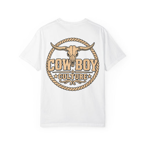 Cowboy Culture Bull Skull Tee western T-shirt