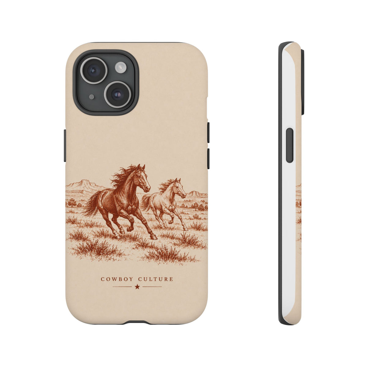 Cowboy Culture Horse Phone Case — iPhone 15 / Matte