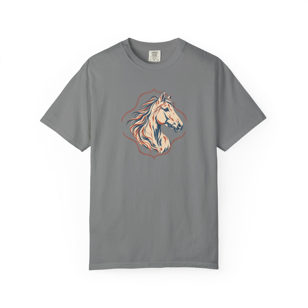 Horse graphic western tee for riders