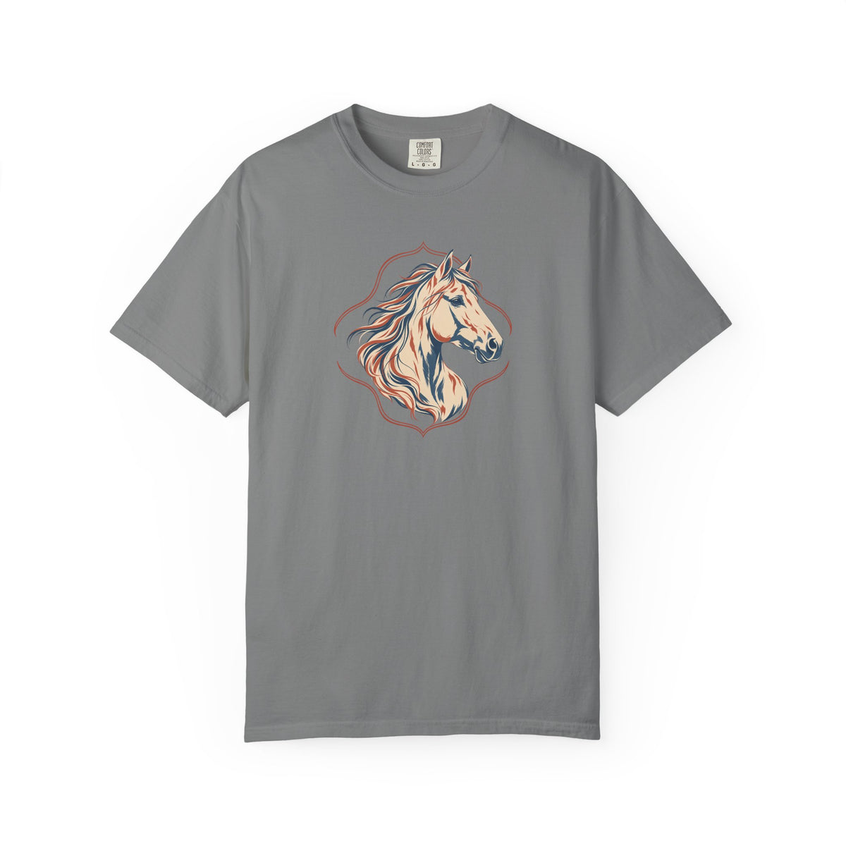 Horse graphic western tee for riders