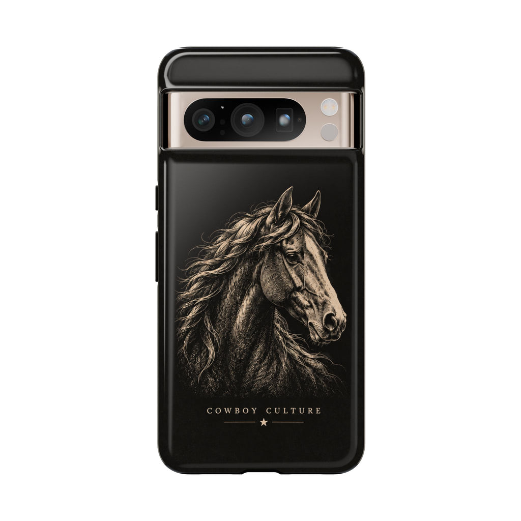 Cowboy Culture Horse Tough Phone Case — Google Pixel 8 Pro / Glossy