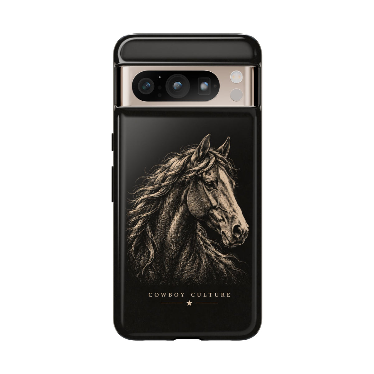 Cowboy Culture Horse Tough Phone Case — Google Pixel 8 Pro / Glossy