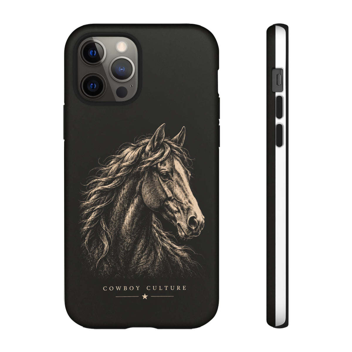 Cowboy Culture Horse Tough Phone Case — iPhone 12 Pro / Matte