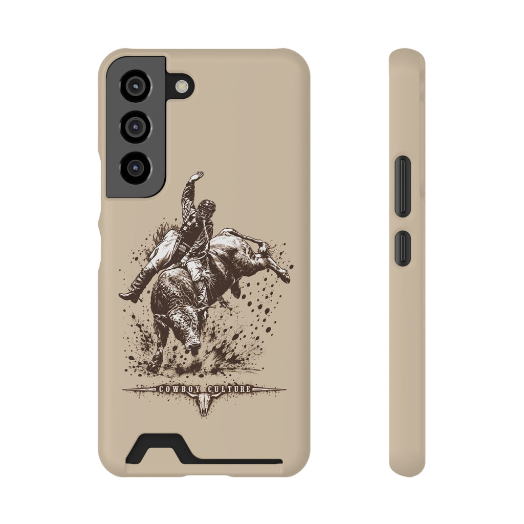 Bull Riding Tough Phone Case — Additional Models — Samsung Galaxy S22 / Matte