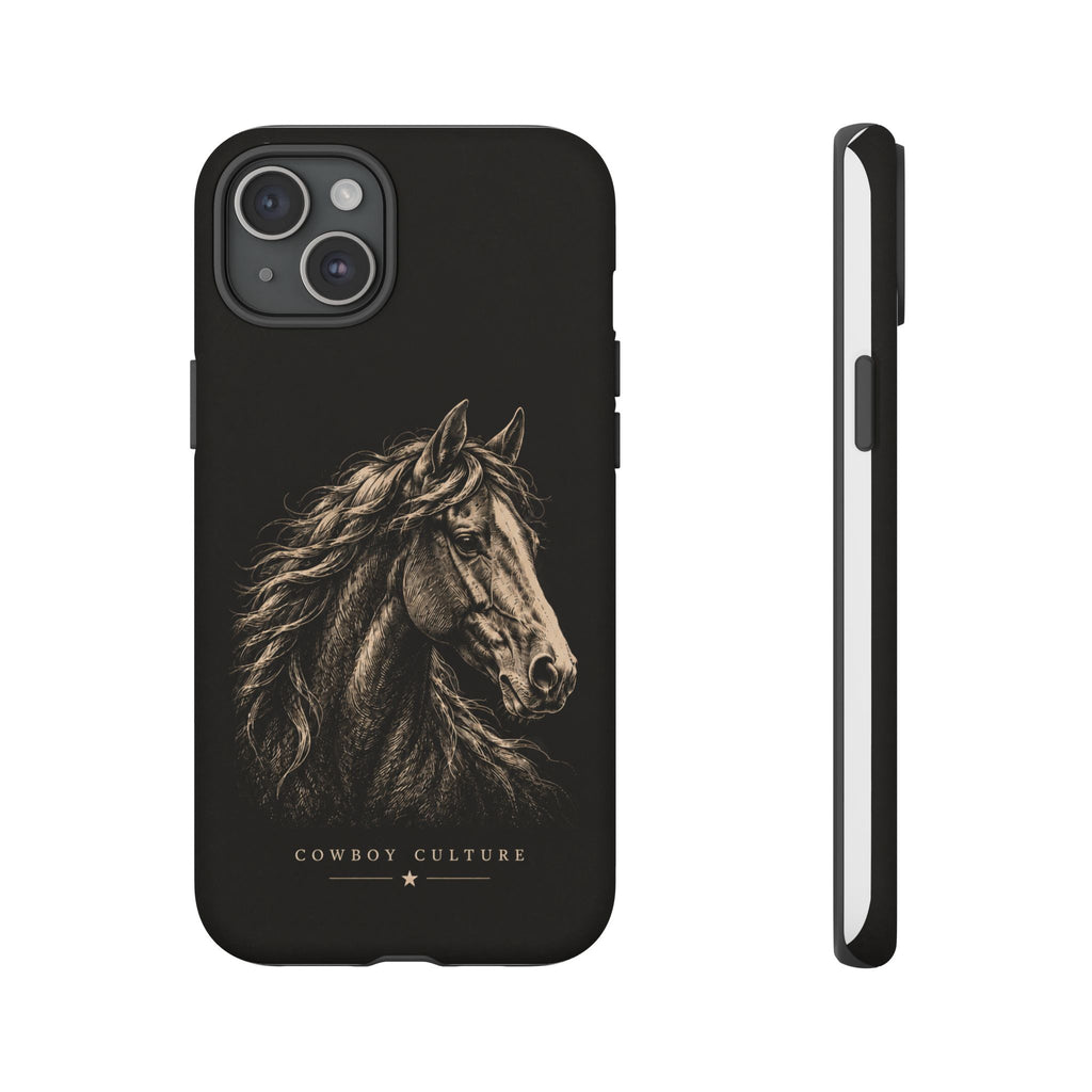 Cowboy Culture Horse Tough Phone Case — iPhone 15 Plus / Matte