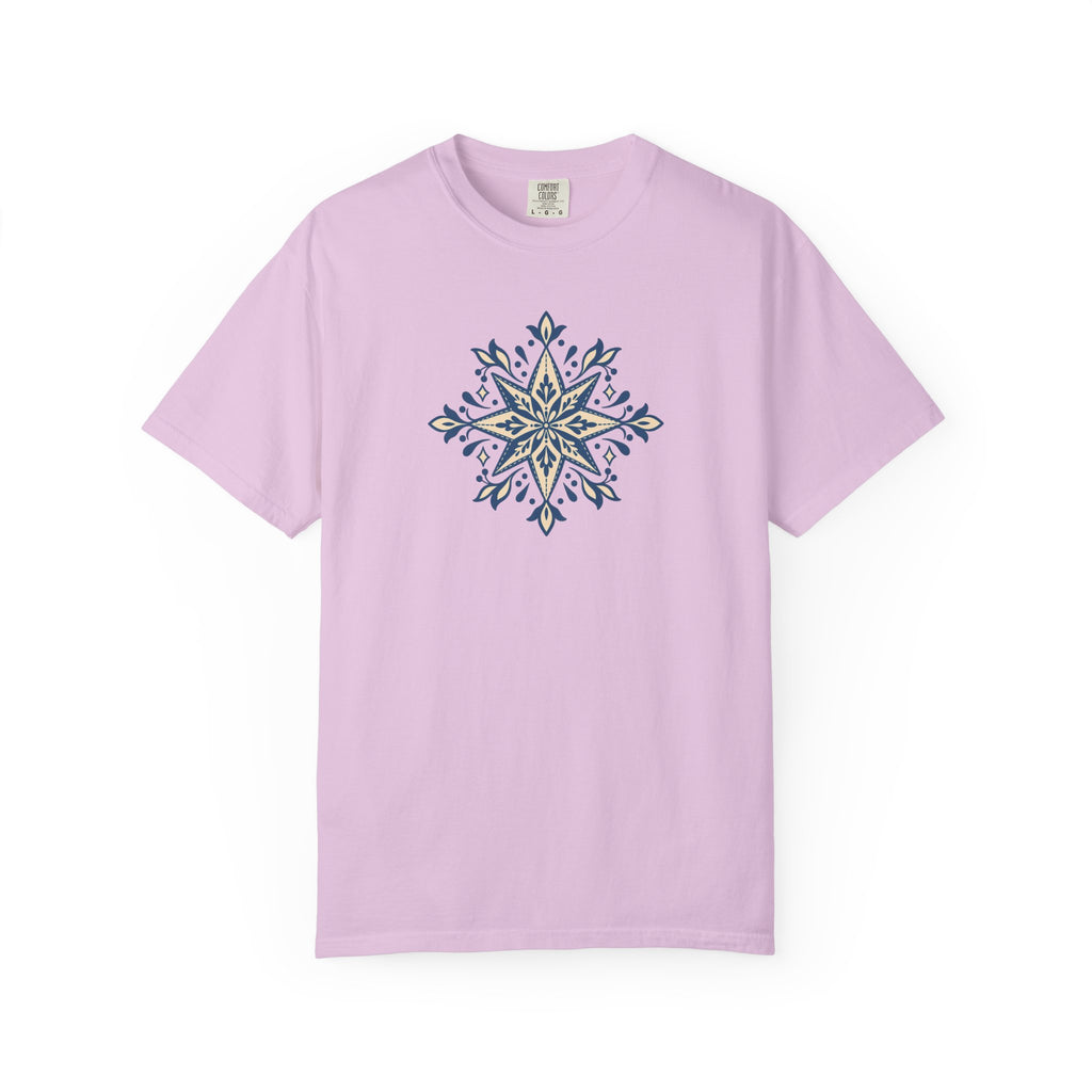 Western Star Mandala Tee in black