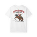 Happy Bucking Christmas T-Shirt rodeo graphic