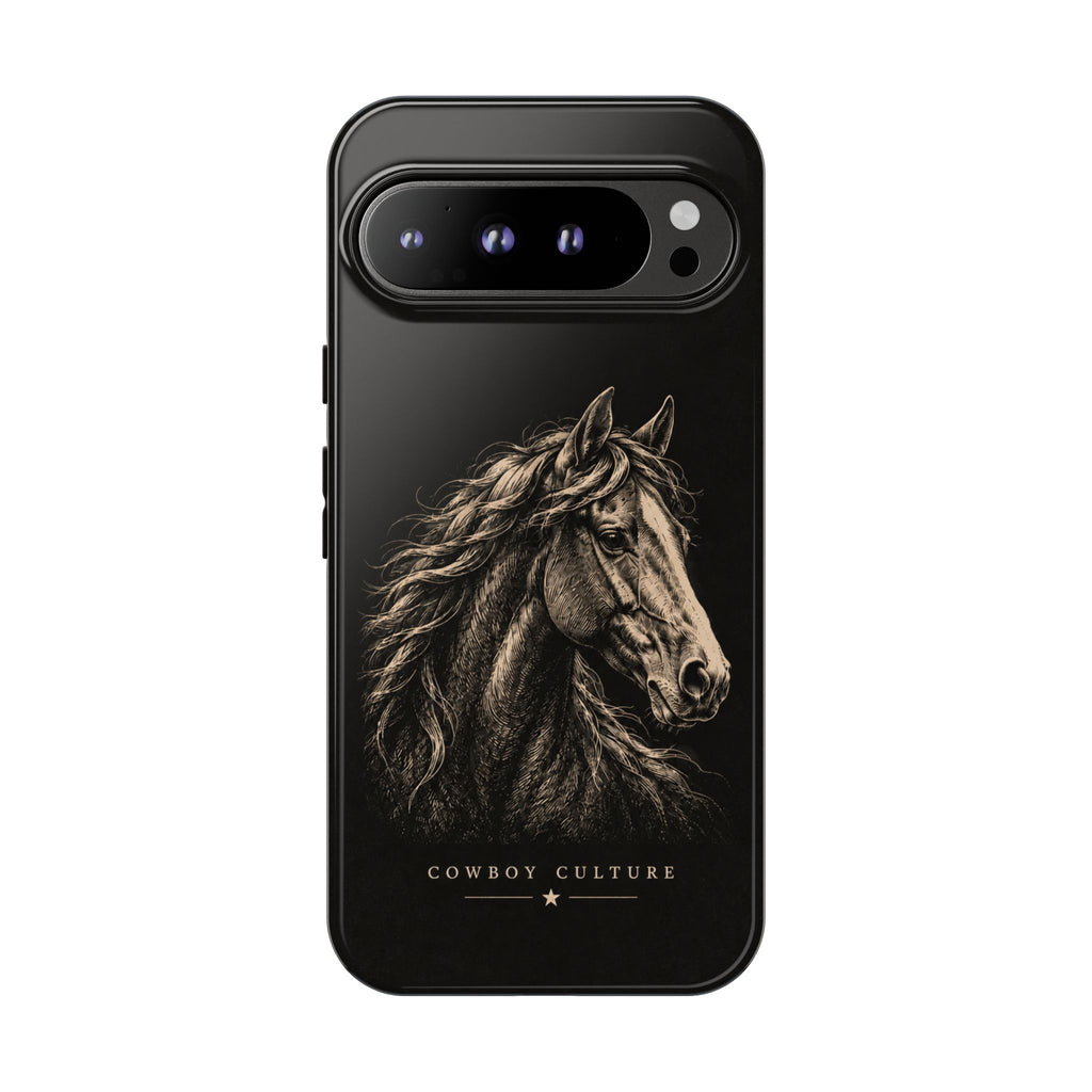 Cowboy Culture Horse Tough Phone Case — Google Pixel 9 Pro XL / Glossy