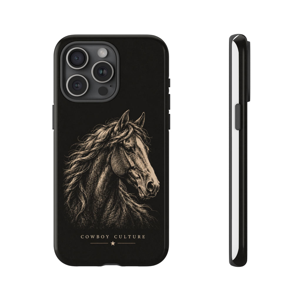 Cowboy Culture Horse Tough Phone Case — iPhone 15 Pro Max / Glossy