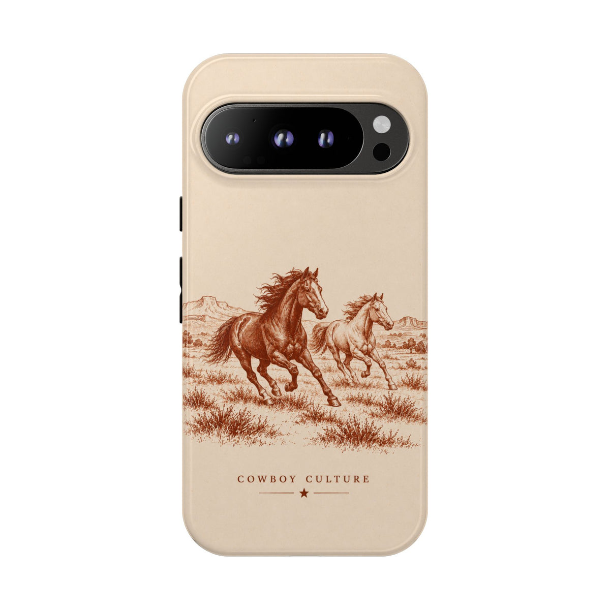 Cowboy Culture Horse Phone Case — Google Pixel 9 Pro / Glossy
