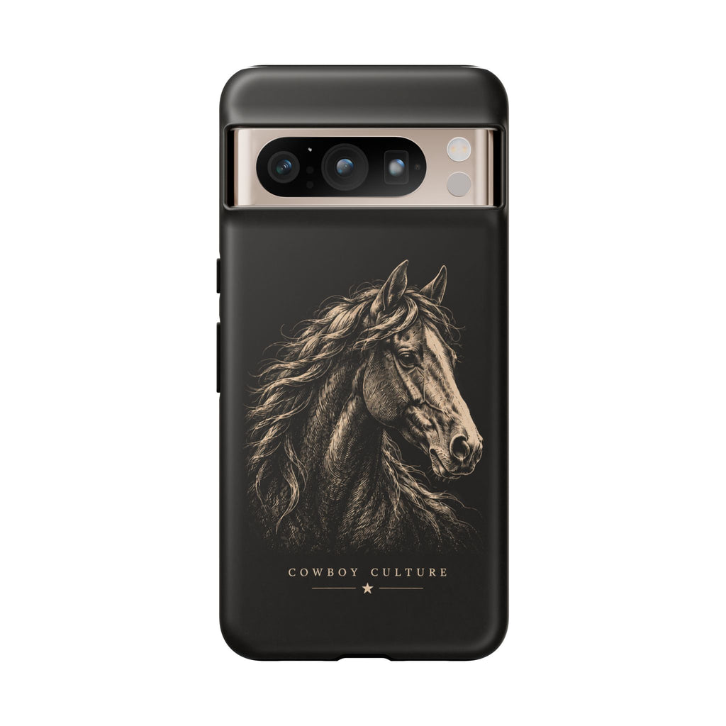 Cowboy Culture Horse Tough Phone Case — Google Pixel 8 Pro / Matte