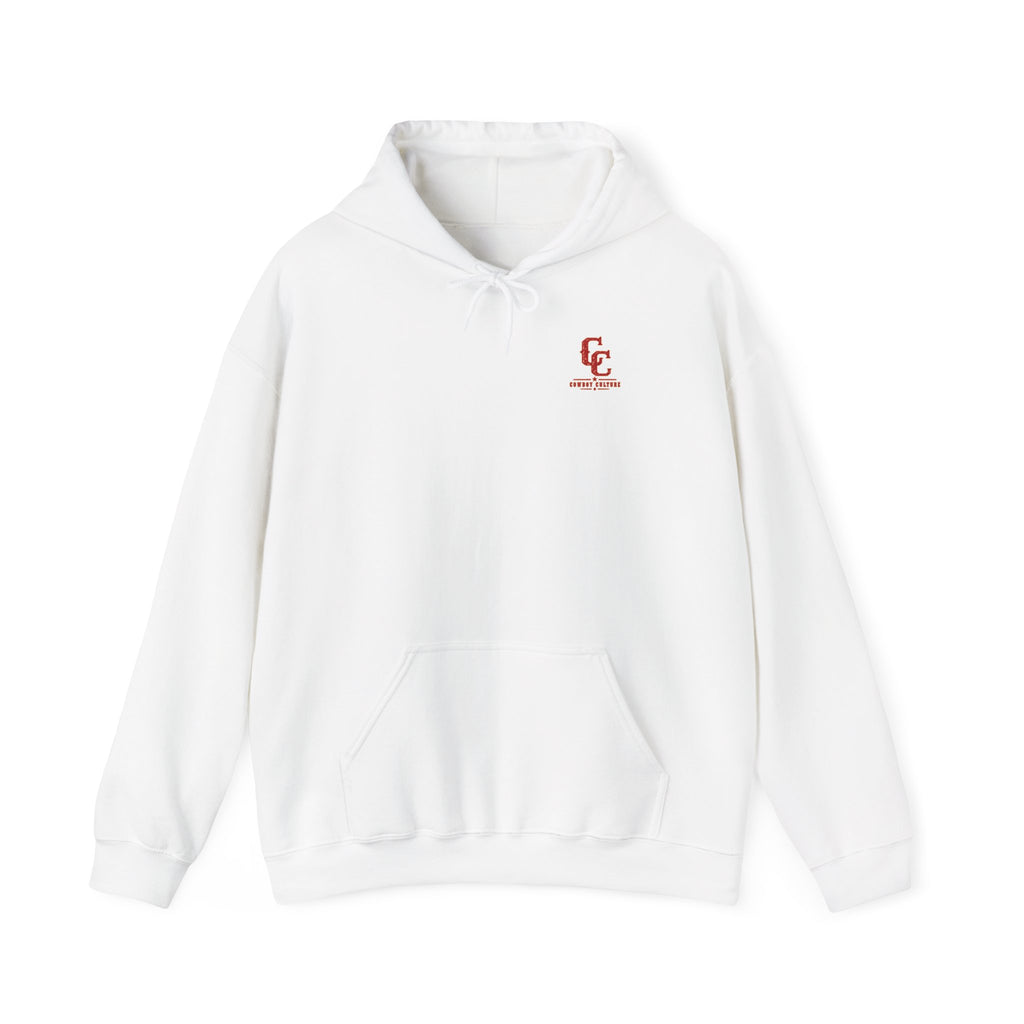 Vintage Rodeo Badge Hoodie — Cowboy Culture product view