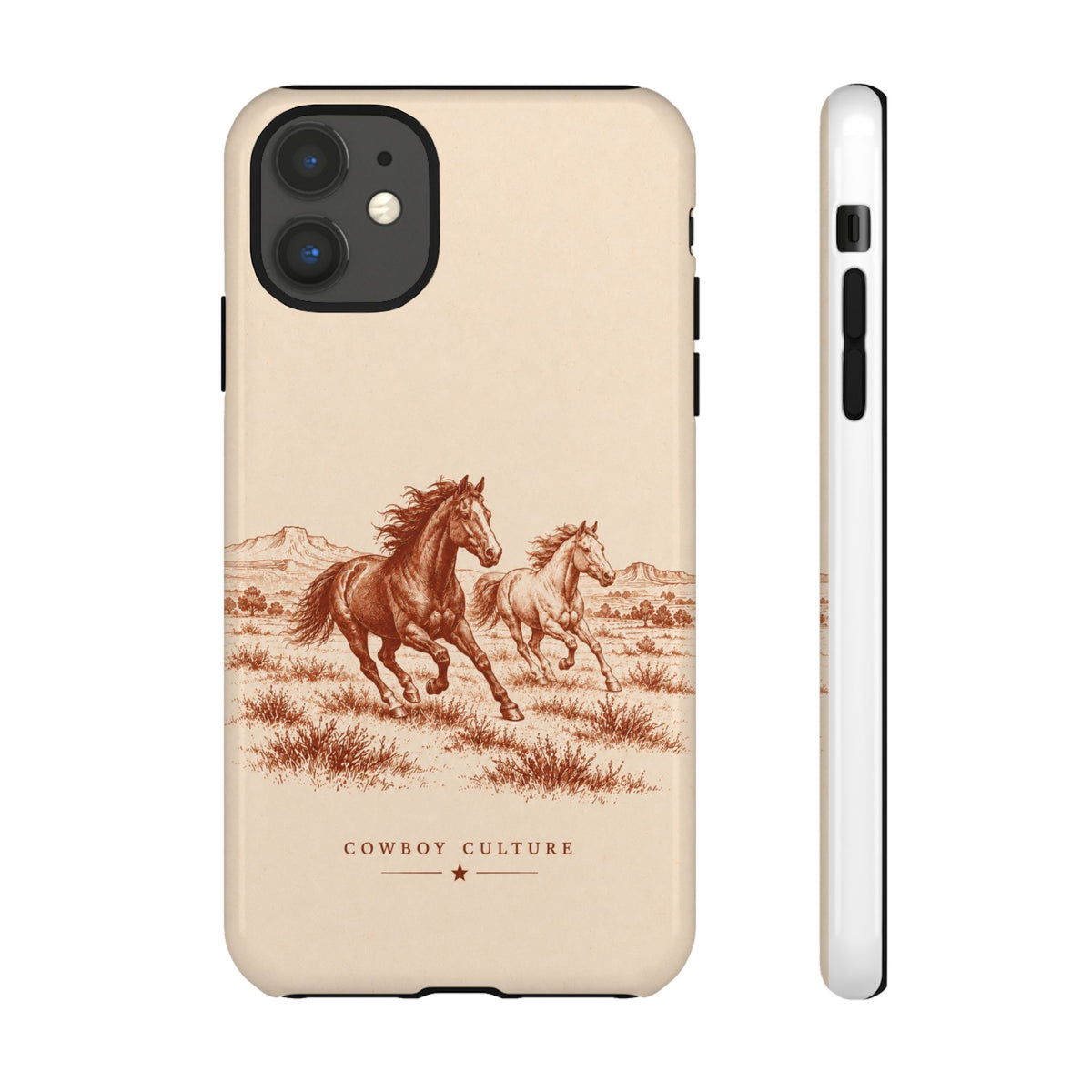 Cowboy Culture Horse Phone Case — iPhone 11 / Glossy