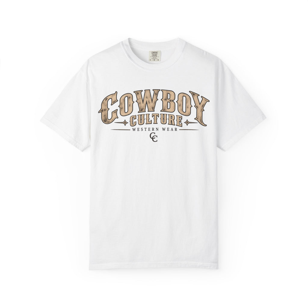 Cowboy Culture Western Script Tee western T-shirt