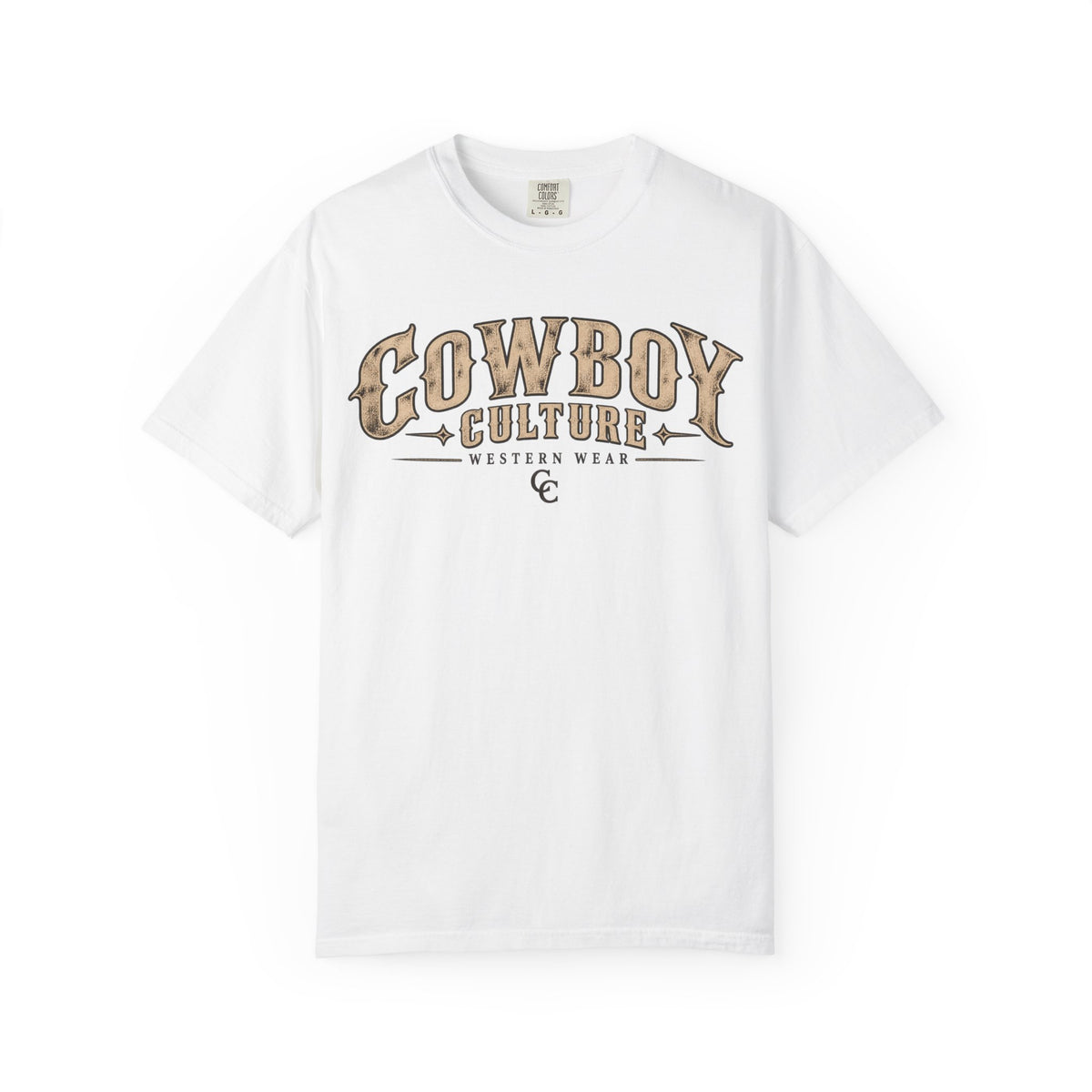 Cowboy Culture Western Script Tee western T-shirt