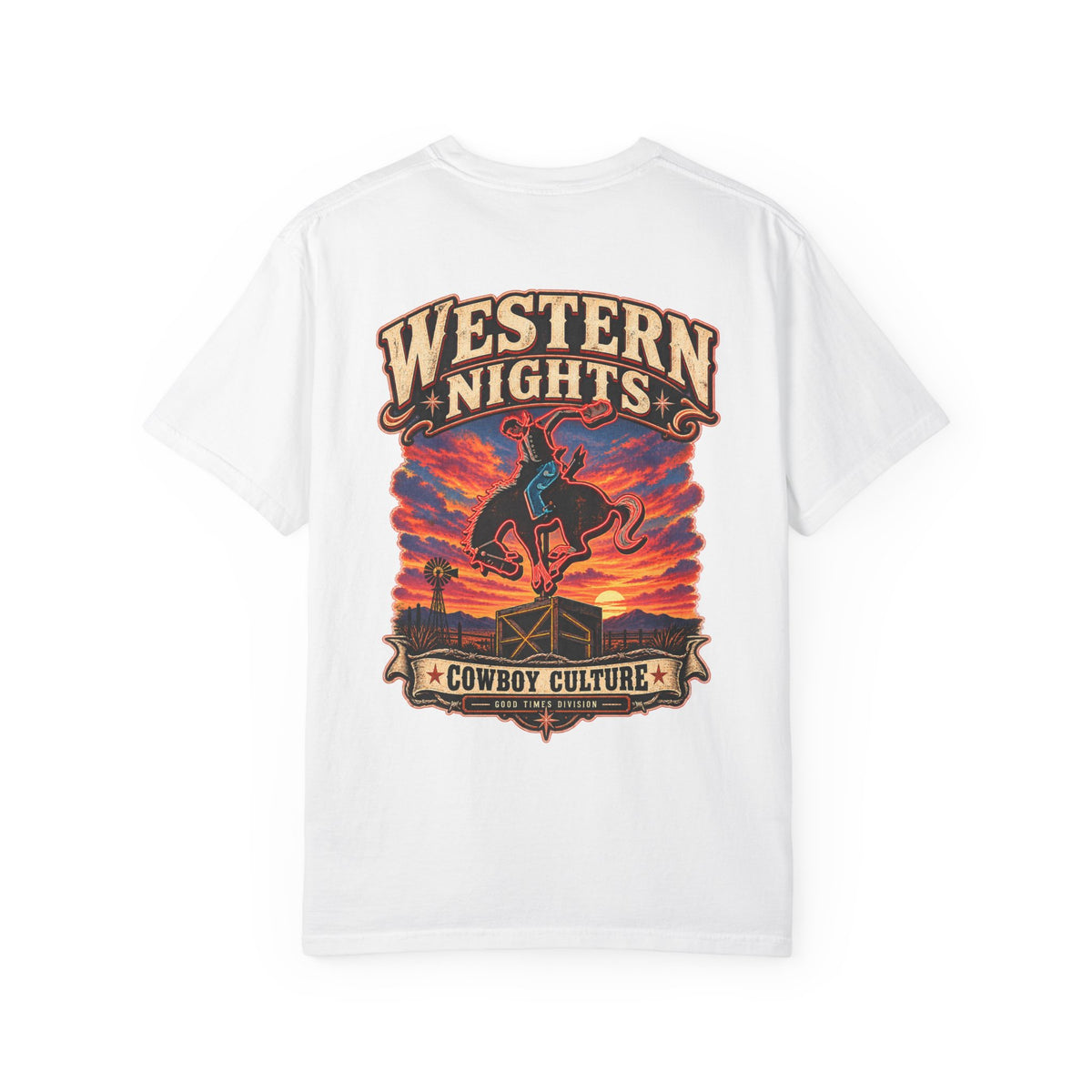 Cowboy Culture Western Nights Tee western T-shirt