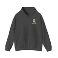 Cowboy Culture Mountain Skull western hoodie — detail view