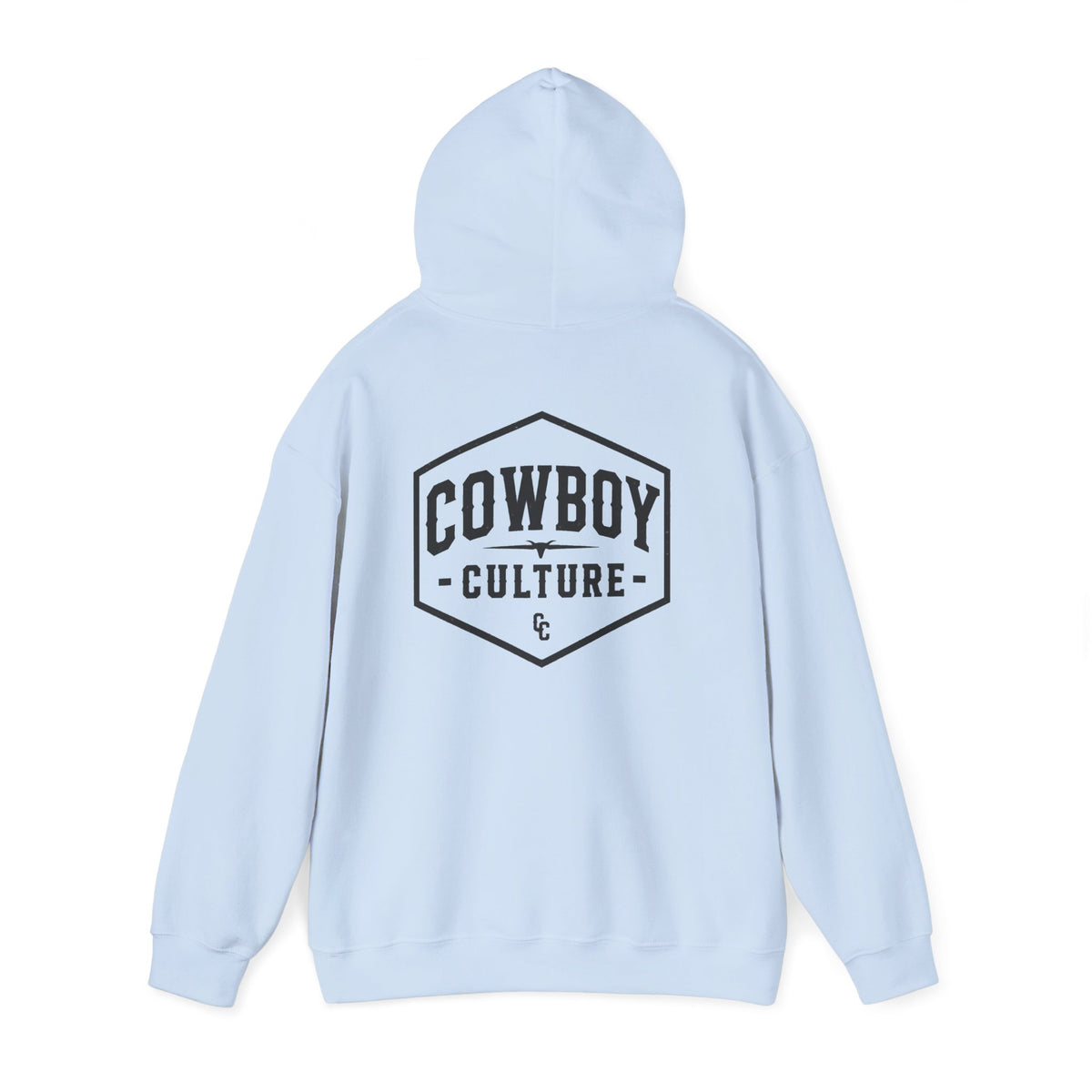 Cowboy Culture Vintage Western unisex hoodie — apparel mockup