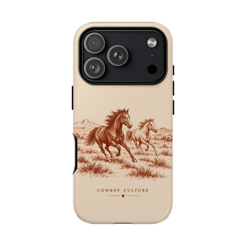 Cowboy Culture Horse Phone Case — iPhone 18 Pro / Glossy