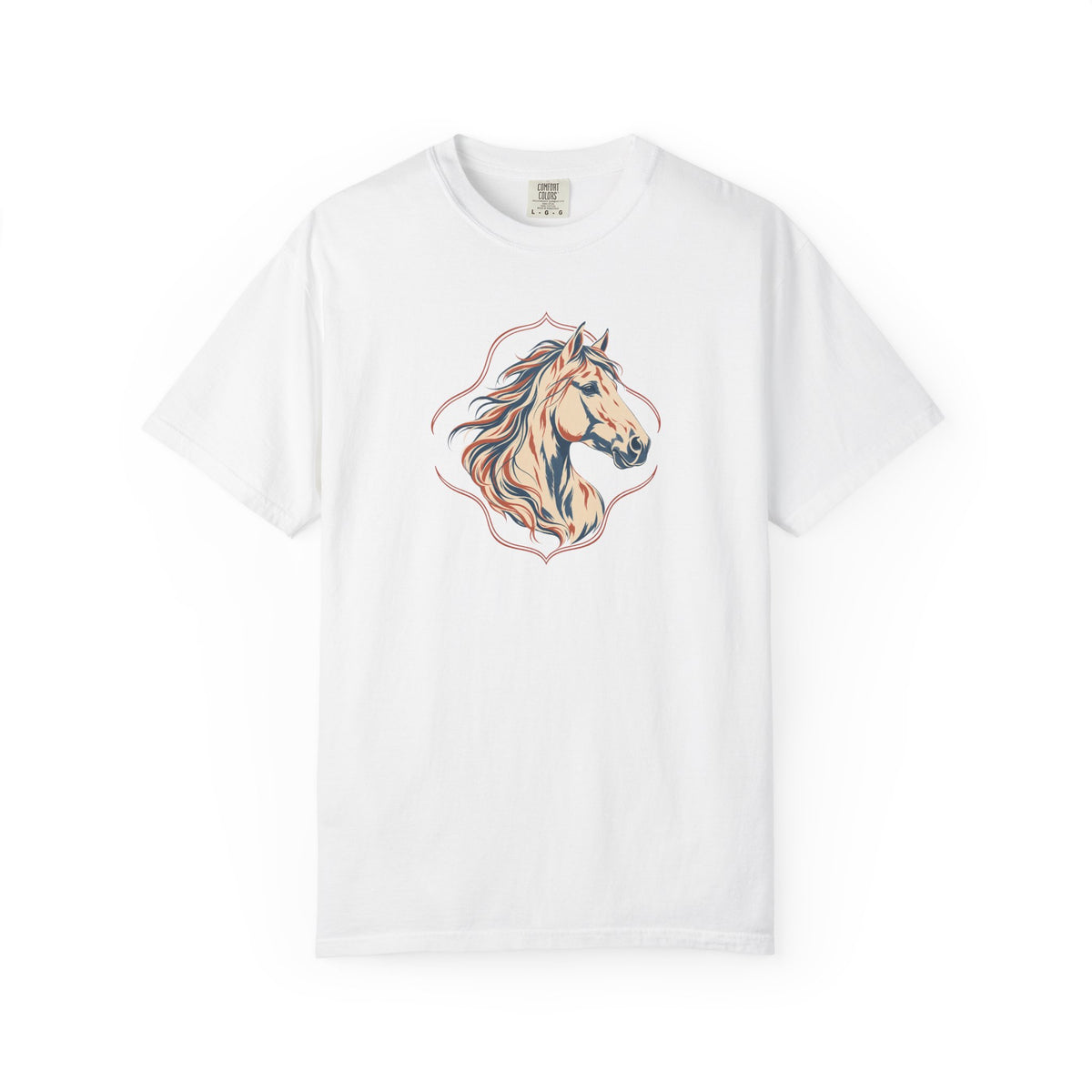 Vintage Horse Head Western Tee