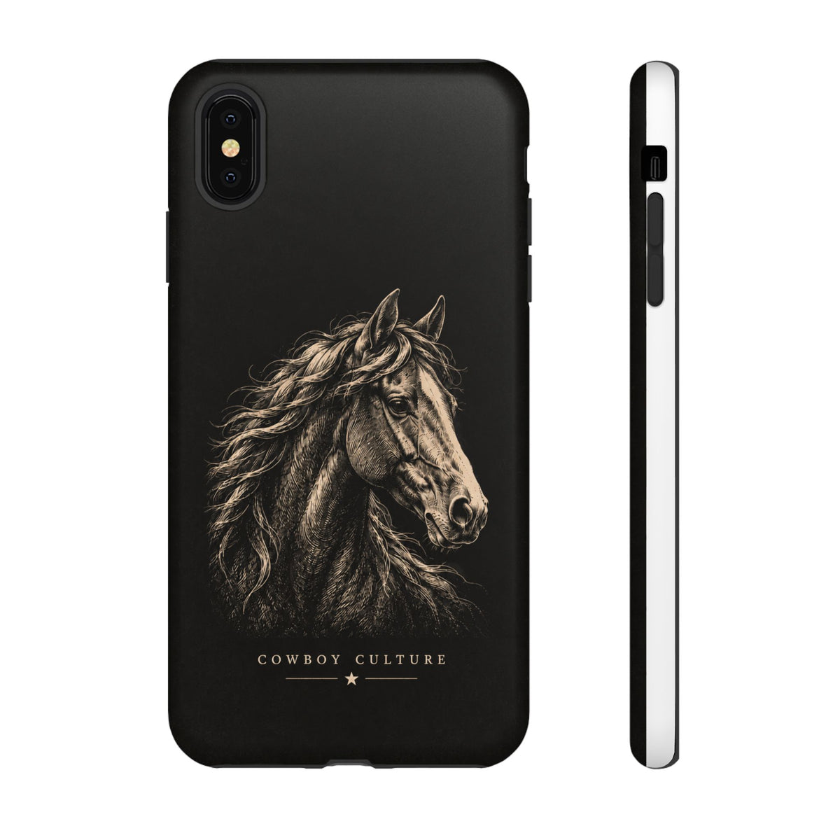 Cowboy Culture Horse Tough Phone Case — iPhone XS MAX / Matte