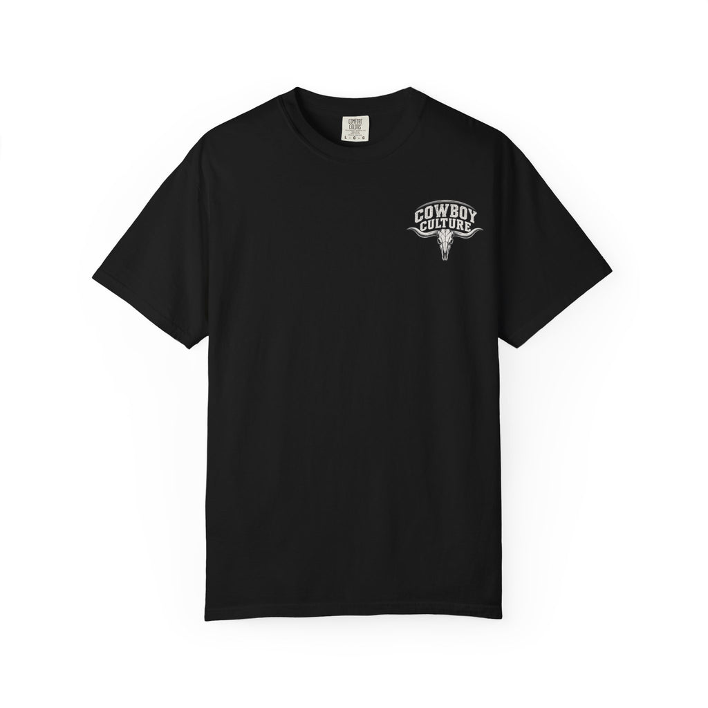 Cowboy Culture Mountain Skull Tee — product view 4